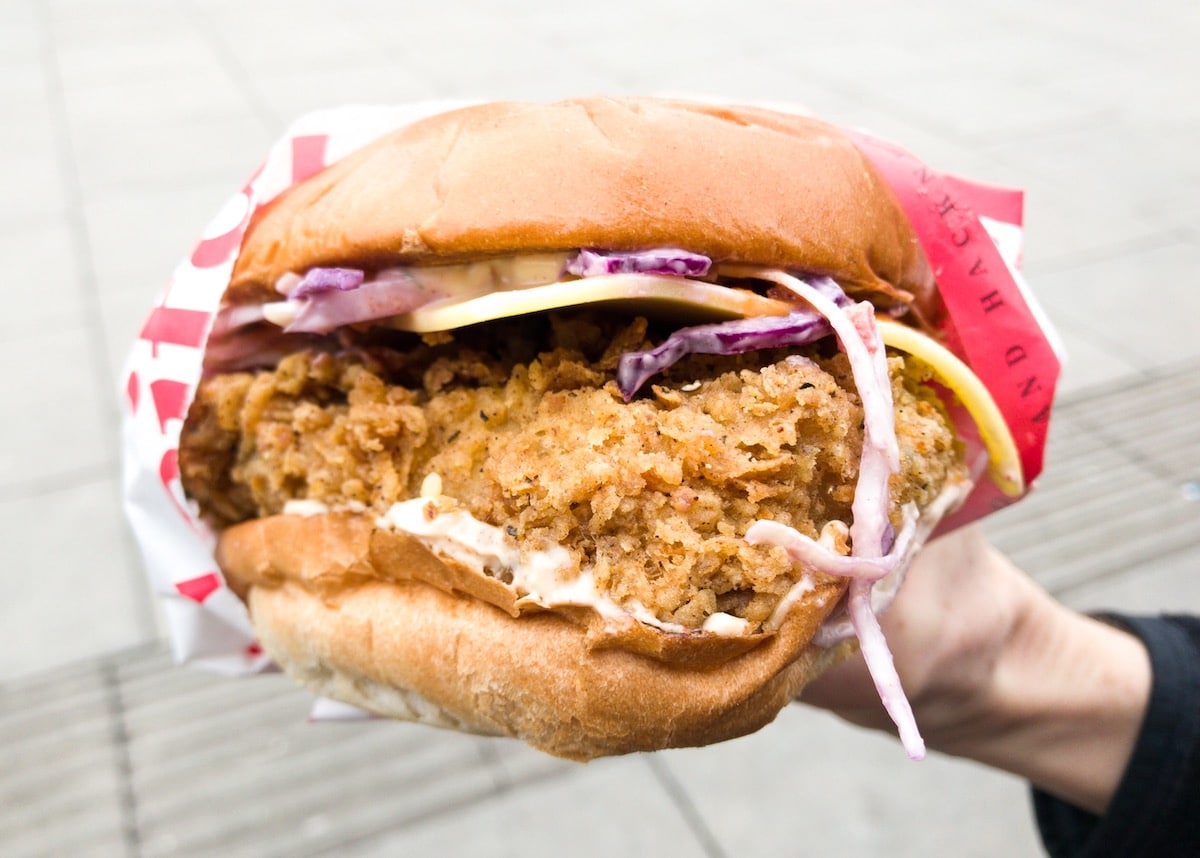 vegan burger in London