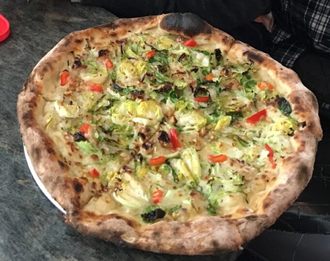 vegan pizza from pizza creature